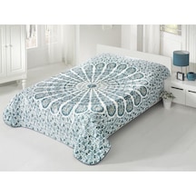 Sarar Çift Kişilik Battaniye 4 Kg Süper Soft 200 X 240 Mandala Yeşil