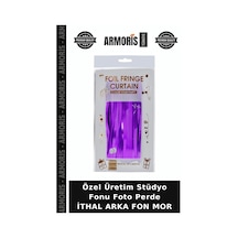 Özel Üretim Stüdyo Fonu Foto Perde İthal Arka Fon Mor