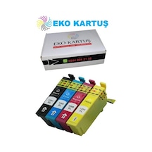 Eko Kartuş Epson Stylus Office BX-525WD (T1291-T1292-T1293-T1294) Set Uyumlu Kartuş