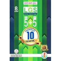 Bilal Işıklı Yayınları 8. Sınıf LGS Adım Adım Işıklı 10 Fasiküllü N11.2940