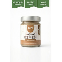%100 Yerli Haşhaş Ezmesi Katkısız 300 G Aflatoksin Ve Pestisit Analizli - 853994321