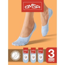 Omsa Pamuklu Çoraplar Seti 3 Çift 370849274 Siyah