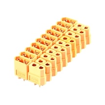 10 Çift Xt60 Konnektör Seti Lipo Pil Batarya Xt 60 Soket Erkek Dişi Set Yüksek Akım Isı Dayanıklı