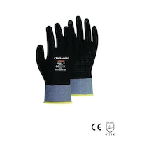 Hanvo Nu506 4/4 Nitril Kaplı Dot.eldiven