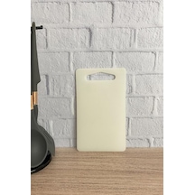 Kesme Tahtası Plastik Beyaz 14x24 cm