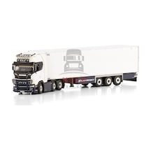 1/50 F.l.t Scanıa S Hıghlıne Cs20h 6x2 Twın Steer Reefer Traıler - 3 Axle