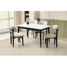 Mobilgen (Sadece Masa) Beyaz Fidan 130+30 Açılabilir Masa