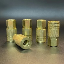 Dashanshop 1/4 Npt Endustriyel Hava Koppuru Bayan Baslik Hizli Baglanti 5li Set