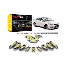 Honda Civic FB7 2013 ve sonrası LED İç Aydınlatma Ampul Seti Femex Parlak Beyaz