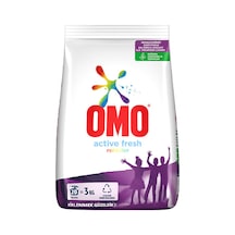 Omo Çamaşır Deterjanı 3 Kg Active Fresh Renkliler