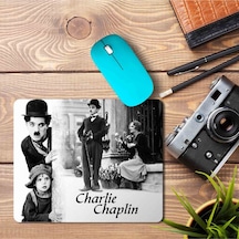 Charlie Charplin Baskılı Mousepad Mouse Pad