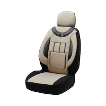 Ford Fiesta Van 1+1 Panelvan Koltuk Kılıfı Bej-Siyah