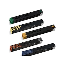 Nespresso Vanilla Eclair + Capriccio + Palermo Kazaar + Cape Town + Vevolluto Decaf Kapsül Kahve 5 x10'lu