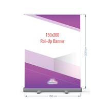 Roll Up Banner 150 x 200 CM Baskılı