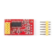 Ads1232 24-bit Adc Modülü - Yüksek Hassasiyetli Analog-dijital Çevirici Ve Load Cell Sensör Kartı Pin Header Dahil