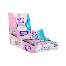 Muscle Station Fit Snack Protein Bar Coconut 40 Gr 24 Adet - Hindistan Cevizi