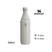 Stanley The All Day Slim Su Şişesi 0.59 L Termos Kamp Matara Gri
