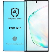 Samsung Uyumlu Galaxy Note 10 Polymer Nano Ekran Koruyucu