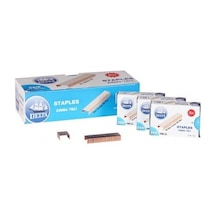 Delta 24x6 Büyük Sarı Zımba Teli 10 Lu Paket