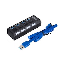 Usb 3.0 Çoğaltıcı Çoklayıcı Hub 4 Port Klavye Mouse Flash Bellek (552901984)