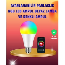 Hubrendy Tekno Enerji Verimli Akıllı Led Ampul, Uzaktan Kontrol Özellikli Diğer