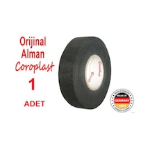 Bez Bant Tüysüz Yanmaz Kumaş Kablo Sarma Bantı 19mm X 15mt Ref:8551