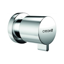 Creavit Aç Kapa Ara Kesme Valfi 1/2''-1/2'' Pprc Krom Ms.ac40p