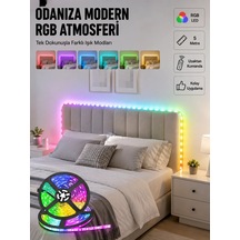 Dekoratif Kumandalı Şerit Led 5 Metre 15984725
