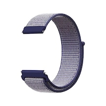 Xiaomi Watch S1 Pro Hasırlı İçin Kordon Woven Sport Loop Mor Watch S1 Pro İle Uyumlu Kordon - Mor Çok Renkli