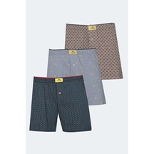 Slazenger Hegel 3 Lü Set Erkek Karışk Boxer