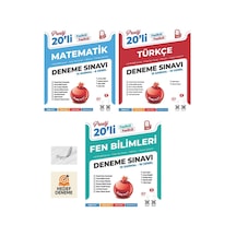 Nartest Yayınları 8.sınıf Prestij Matematik Türkçe Fen Bilimleri Deneme 3 Kitap