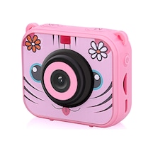 Vkemall Çocuklar İçin 30 Metre Su Geçirmez Dijital Spor Kamerası - Pembe, Hd Video Ve Fotoğraf Çekimi