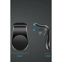 Araba Cep Telefonu Tutacağı Yeni Nesil Manyetik Telefon Tutucu Süper Güçlü Mıknatıs Mıknatıslı Siyah