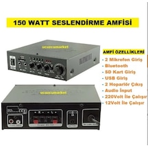 Amfi 150 Watt Seslendirme Amfisi