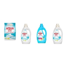 Aquabor Doğal Mineralli 4 Kg Beyaz + Sıvı Beyaz + Sıvı Renkliler + Sıvı Beyaz 4 Lü Set 24348586