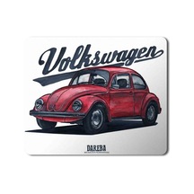 Volkswagen Old Beetle Baskılı Mouse Pad Mousepad.jpg