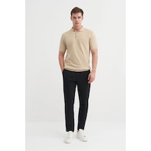 Cazador 3038 Erkek Polo Yaka Triko Bej