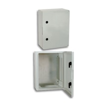 Çetinkaya 25x33x13 Galvaniz Taban Saçlı Opak Kapaklı Pano