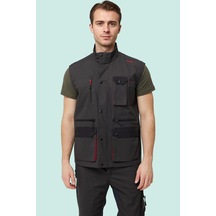 Antrasit - Siyah - Kırmızı