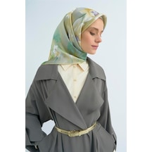 Armine İpek Eşarp 2026 Yaz - 9505-81 Açık Yeşil Sura
