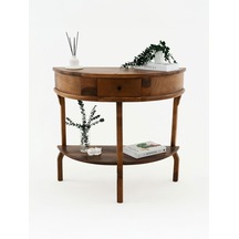 Elya Yarım Ay Dresuar Ceviz