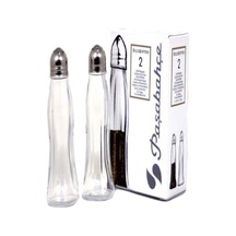 Paşabahçe Tuzluk Biberlik 2'li Set, Cam, Şeffaf Çok Renkli