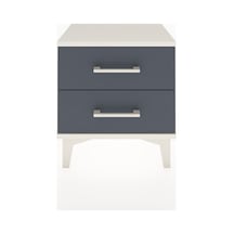 Arges Komodin 2 Çekmeceli 44x30x48 Aytaşı-antrasit Aytaşı