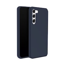 Samsung Galaxy Uyumlu - S24 Kılıf First Silikon - Lacivert