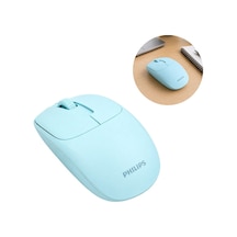 Philips Spk7398wj/38 1600 Dpı Sessiz Tıklama Mavi Kablosuz Ofis Mouse Diğer