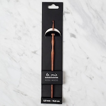 La Mia Rosewood 2.5 Mm 15.5 Cm Ahşap Yün Tığ