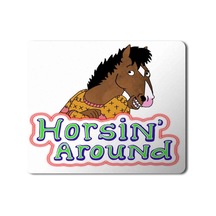 Horsin Around Baskılı Mouse Pad Mousepad.jpg