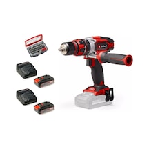 Einhell TE-CD 18/48 Li-ı Akülü Darbeli Vidalama + 2 X 2.5 Ah Akü + 32 Parça Uç Seti