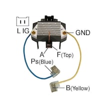 Pars- Konjektor 14.5v 2 Fıslı Valeo Tıpı Renault R9 R11 R19 R21 Volvo Vrpr1000h 590558 Yr950 Prs-ıp1652