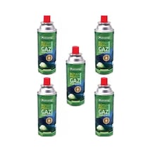 Orgaz Kamp Kartuş Tüp 227 gr 5'li Paket